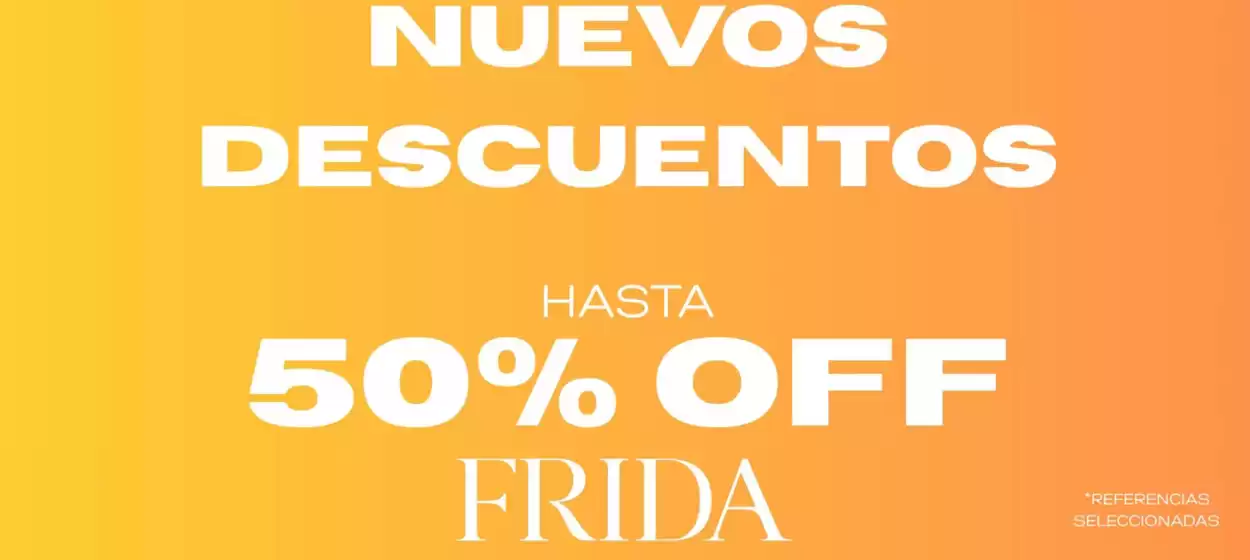 Catálogo Frida Moda | Hasta 50% OFF | 2026-09-03T00:00:00.000Z - 2026-09-07T00:00:00.000Z
