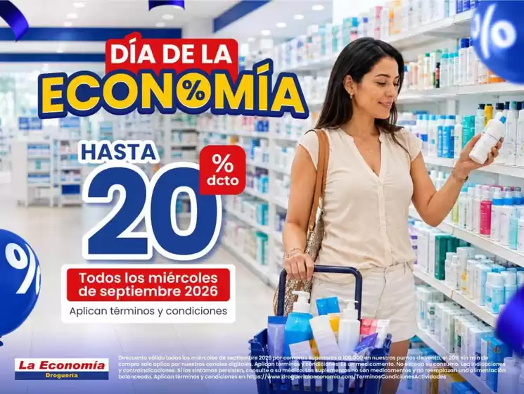 Catálogo Droguería la Economía | Ofertas Droguería la Economía | 2026-09-02T00:00:00.000Z - 2026-09-30T00:00:00.000Z
