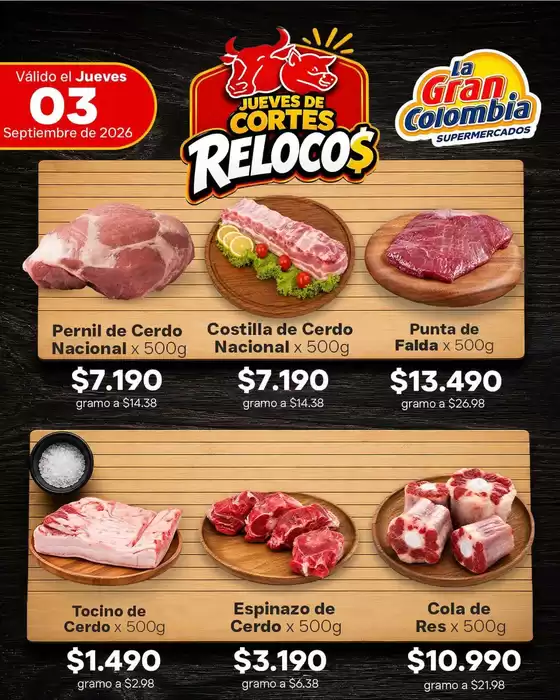 Catálogo La Gran Colombia | Ofertas y gangas exclusivas | 2026-09-03T00:00:00.000Z - 2026-09-03T00:00:00.000Z