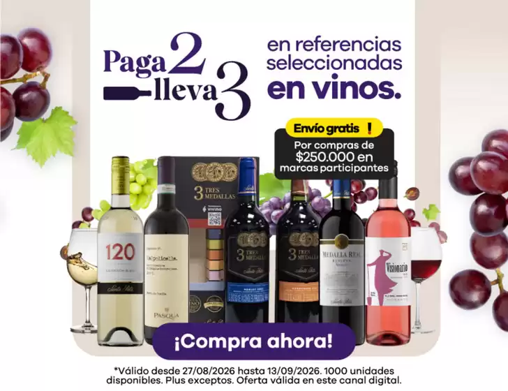 Catálogo Éxito | Ofertas especiales atractivas para todos | 2026-08-27T00:00:00.000Z - 2026-09-13T00:00:00.000Z