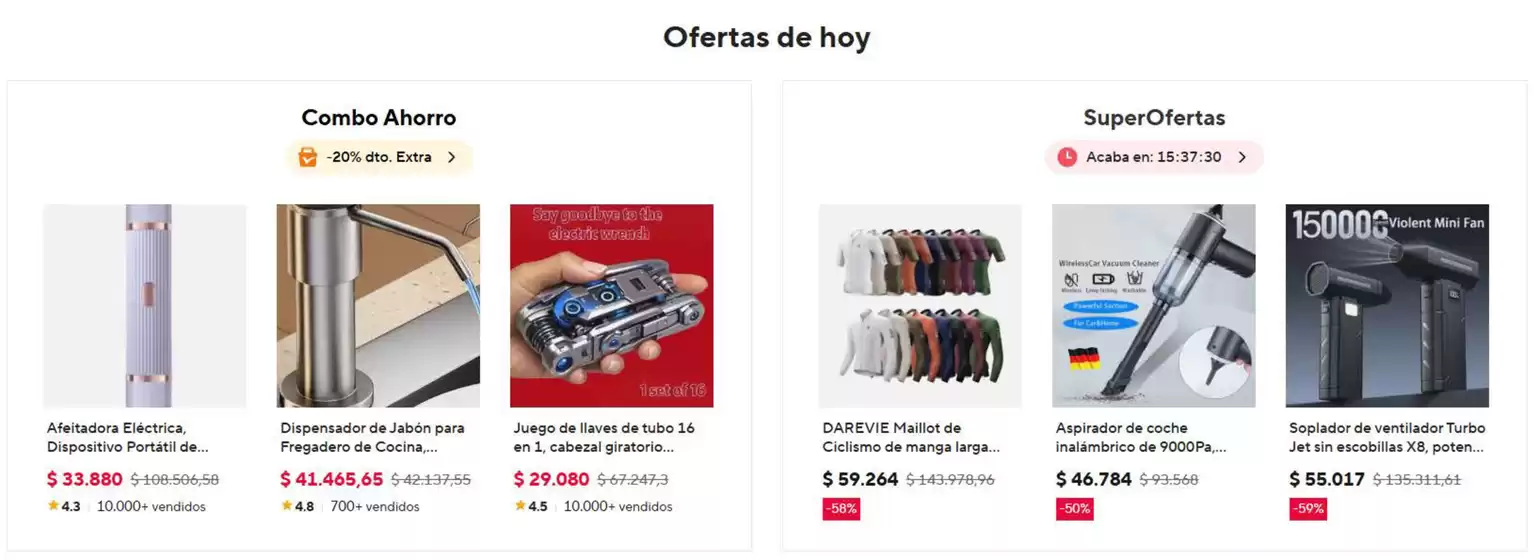Catálogo Ali Express | Ofertas de hoy | 2026-09-03T00:00:00.000Z - 2026-09-03T00:00:00.000Z