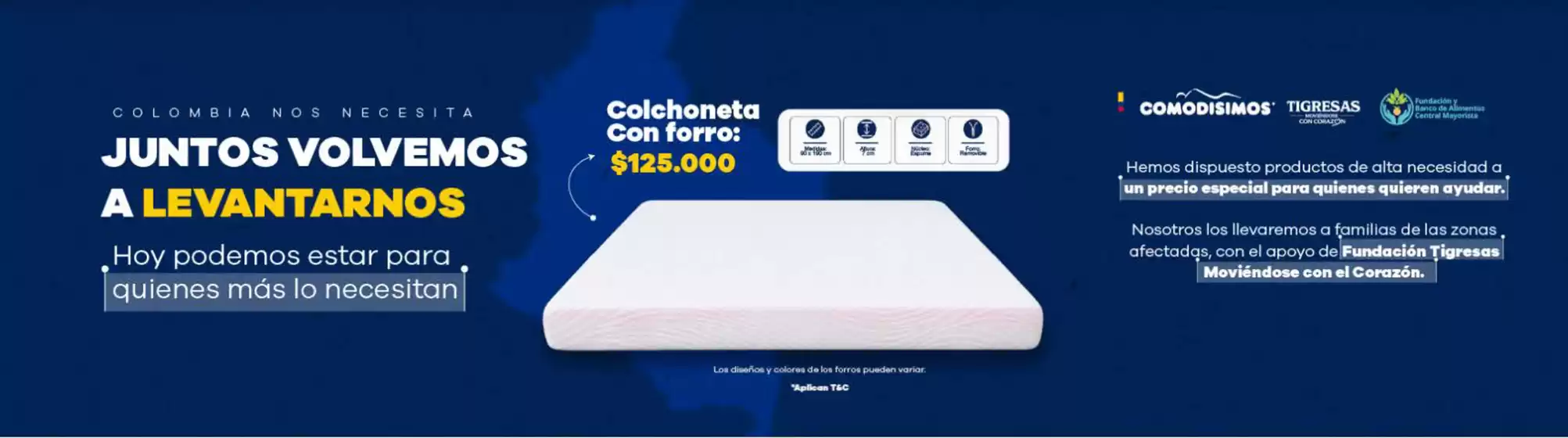 Catálogo Comodísimos | Juntos volvemos a levantarnos | 2026-09-04T00:00:00.000Z - 2026-09-30T00:00:00.000Z