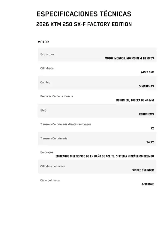 Catálogo KTM | Ofertas especiales atractivas para todos | 2026-09-04T00:00:00.000Z - 2026-09-18T00:00:00.000Z