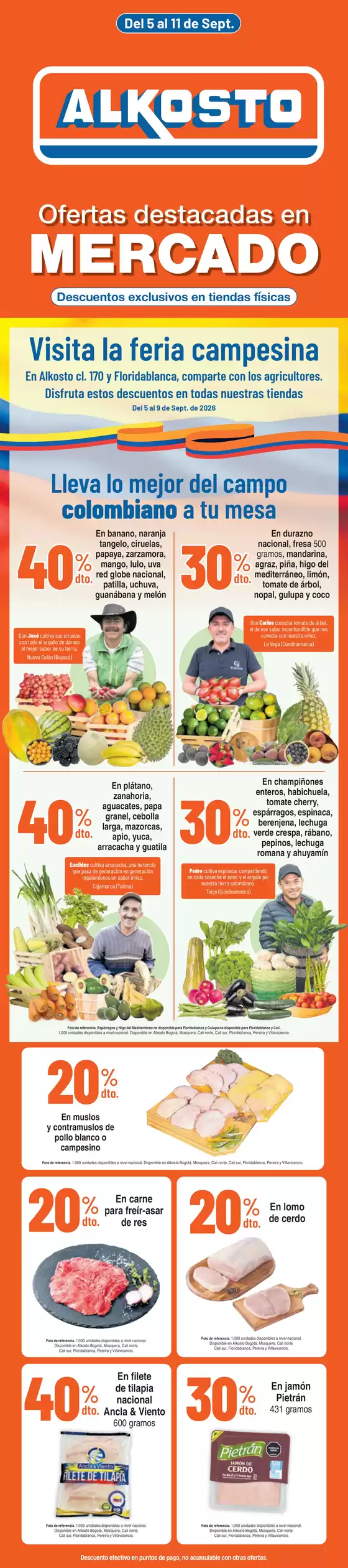 Catálogo Alkosto | Separata mercado 5septiembre2026 | 2026-09-05T00:00:00.000Z - 2026-09-11T00:00:00.000Z