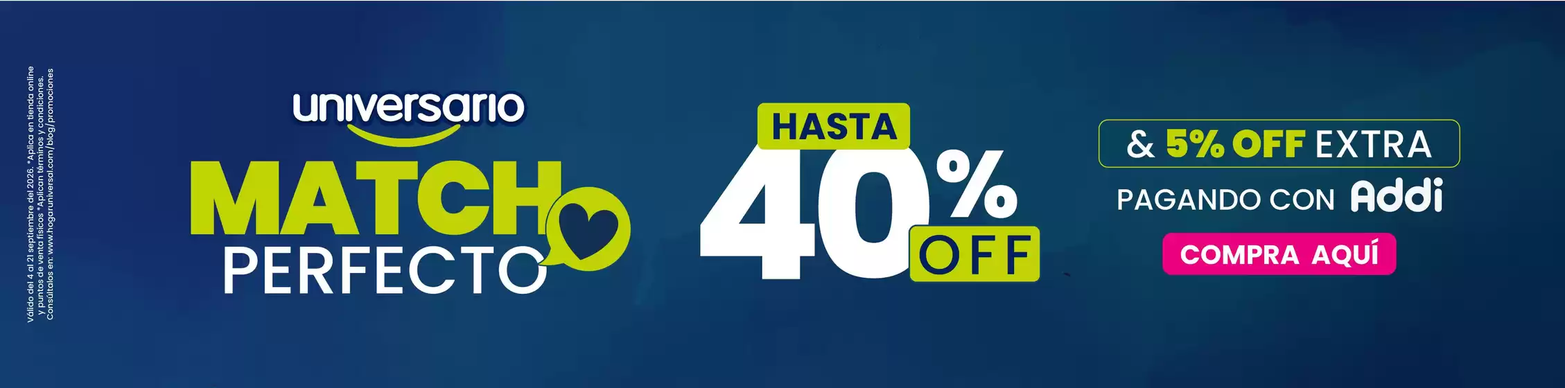Catálogo Hogar Universal | Descuentos y promociones | 2026-09-04T00:00:00.000Z - 2026-09-21T00:00:00.000Z