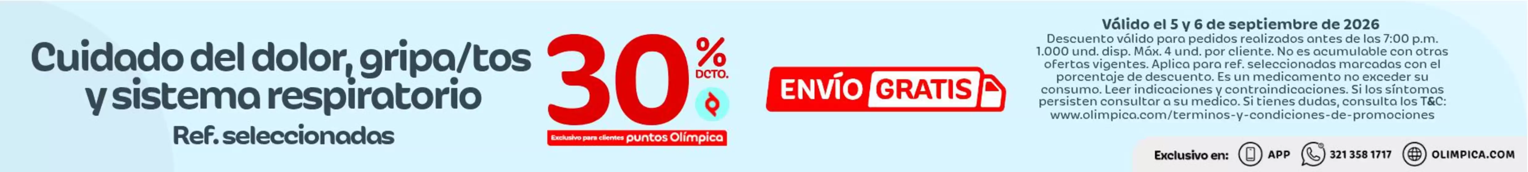 Catálogo Olímpica en Pijiño del Carmen | Ofertas y promociones actuales | 2026-09-05T00:00:00.000Z - 2026-09-06T00:00:00.000Z