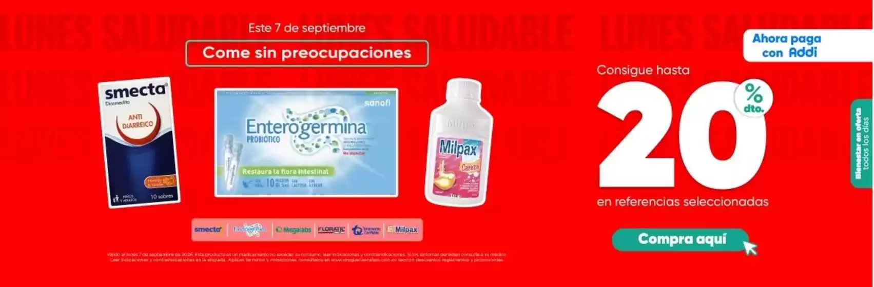 Catálogo Cafam en Moniquirá | Ofertas principales para todos los clientes | 2026-09-07T00:00:00.000Z - 2026-09-07T00:00:00.000Z