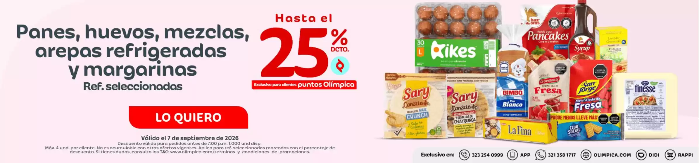 Catálogo Olímpica | Nuestras mejores ofertas para ti | 2026-09-07T00:00:00.000Z - 2026-09-07T00:00:00.000Z