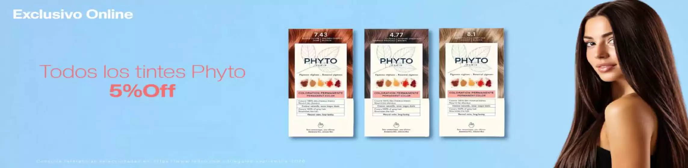 Catálogo Fedco | Todos los tintes Phyto 5% OFF | 2026-09-08T00:00:00.000Z - 2026-09-30T00:00:00.000Z