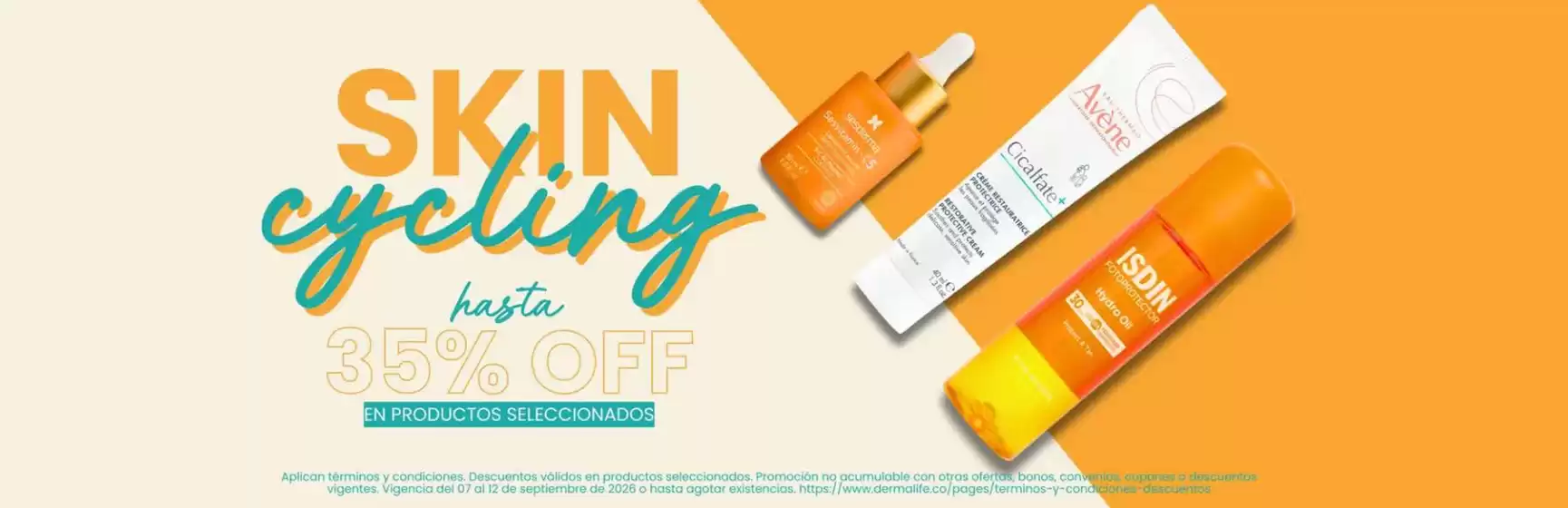 Catálogo Dermalife | Skin Cycling Hasta 35% Off | 2026-09-08T00:00:00.000Z - 2026-09-12T00:00:00.000Z