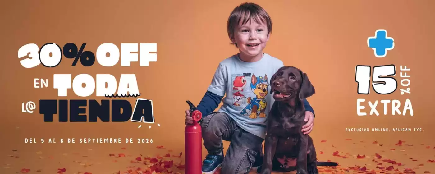 Catálogo Mickids | 30% OFF en toda la tienda + 15% OFF Extra | 2026-09-08T00:00:00.000Z - 2026-09-08T00:00:00.000Z