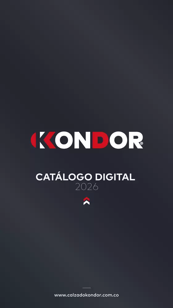 Catálogo Calzado Kondor | Catálogo Digital Kondor | 2026-09-09T00:00:00.000Z - 2027-01-31T00:00:00.000Z