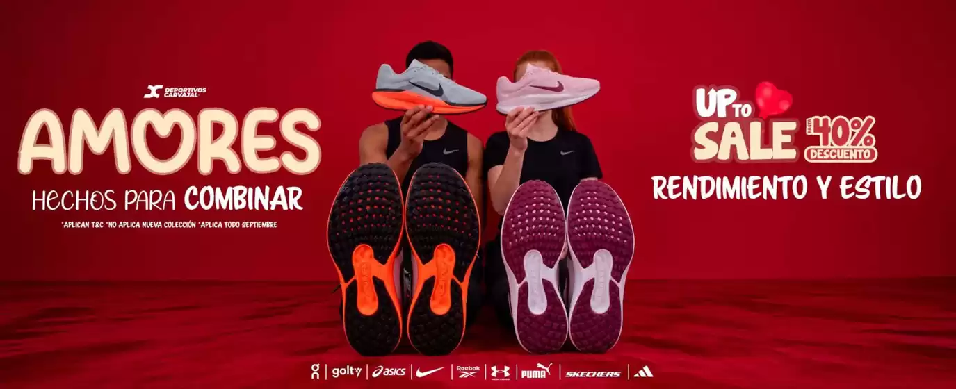 Catálogo Deportivos Carvajal | Up to Sale Hasta 40% OFF | 2026-09-09T00:00:00.000Z - 2026-09-30T00:00:00.000Z