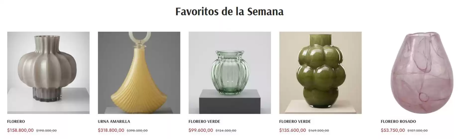 Catálogo Coralcosta | Favoritos de la semana a precios especiales | 2026-09-09T00:00:00.000Z - 2026-09-13T00:00:00.000Z