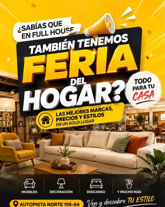 Catálogo Full House | La Feria del Hogar llegó a full House | 2026-09-09T00:00:00.000Z - 2026-09-15T00:00:00.000Z
