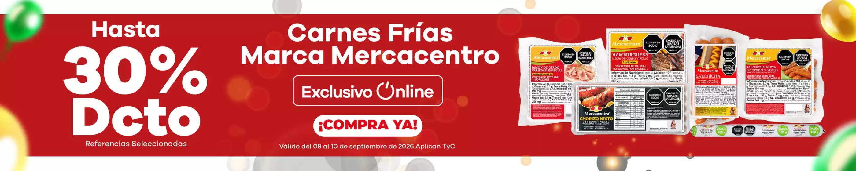 Catálogo MercaCentro | Descuentos y promociones | 2026-09-08T00:00:00.000Z - 2026-09-10T00:00:00.000Z