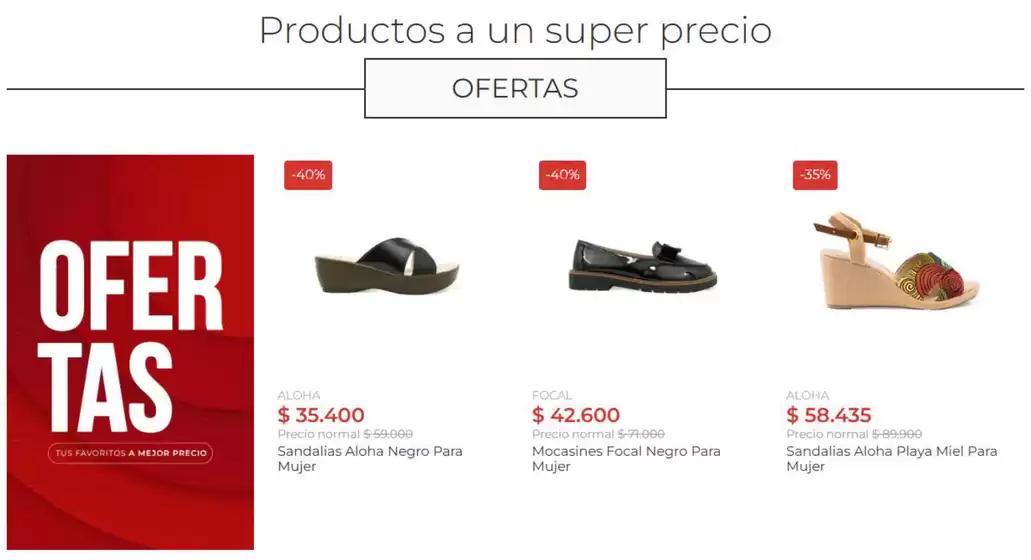 Catálogo Calzado Bucaramanga | Productos a un super precio | 2026-09-10T00:00:00.000Z - 2026-09-24T00:00:00.000Z