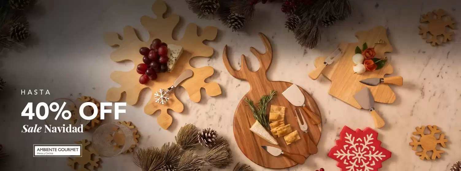 Catálogo Ambiente Gourmet en Puerto Libertador | Hasta 40% OFF Sale Navidad | 2026-09-10T00:00:00.000Z - 2026-12-25T00:00:00.000Z