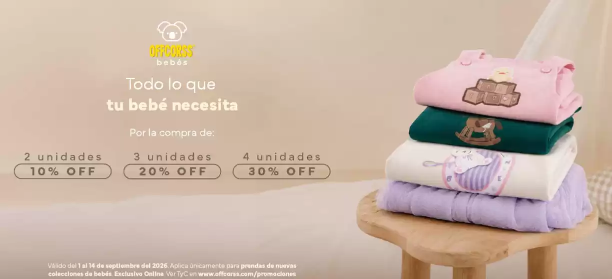 Catálogo Offcorss | Más compras, más descuentos | 2026-09-10T00:00:00.000Z - 2026-09-14T00:00:00.000Z