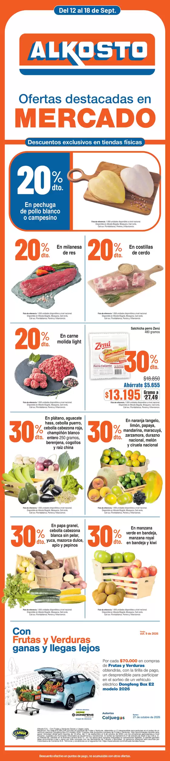Catálogo Alkosto | Separata mercado 12sept2026 1 | 2026-09-12T00:00:00.000Z - 2026-09-18T00:00:00.000Z