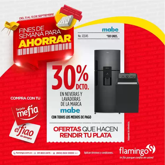 Catálogo Flamingo en La Florida | Nuevas ofertas para descubrir | 2026-09-11T00:00:00.000Z - 2026-09-13T00:00:00.000Z