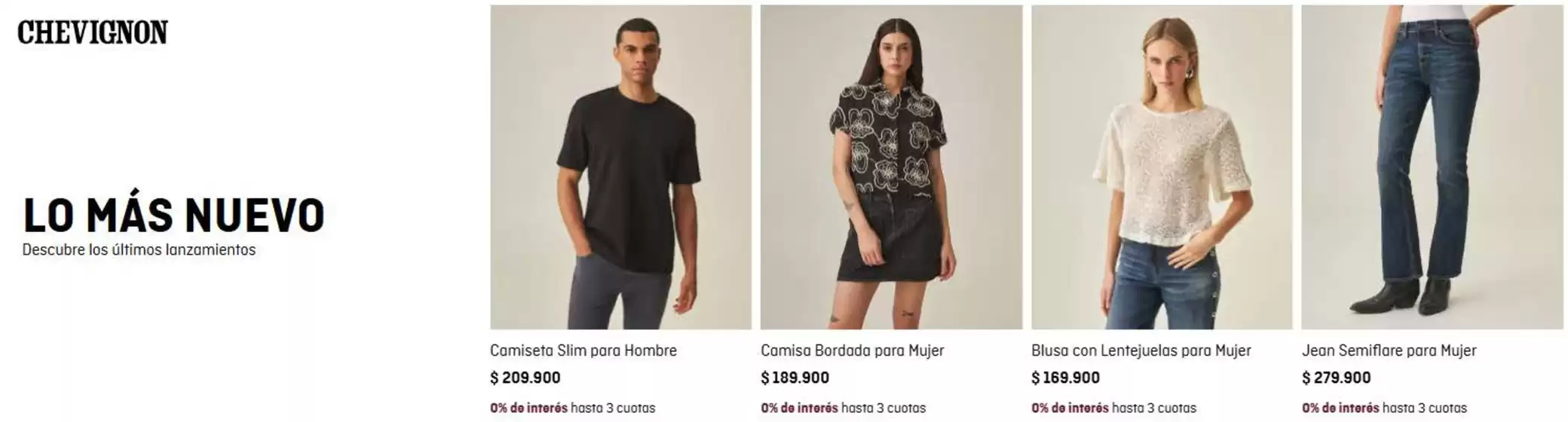 Catálogo Chevignon | Lo más nuevo | 2026-09-14T00:00:00.000Z - 2026-09-21T00:00:00.000Z