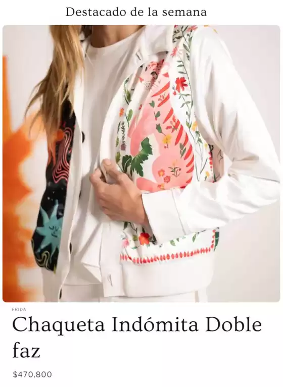 Catálogo Frida Moda | Chaqueta Indómita Doble faz Precio $470,800 | 2026-09-14T00:00:00.000Z - 2026-09-20T00:00:00.000Z