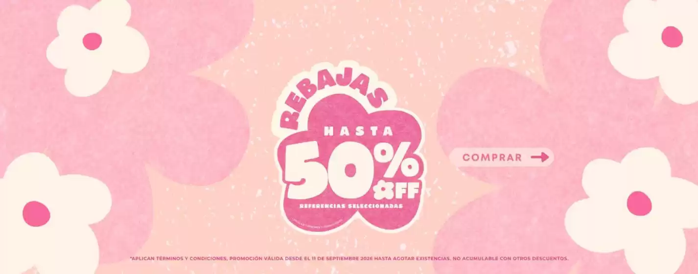 Catálogo Laura V | Rebajas Hasta 50% OFF en Ref. Selecci. | 2026-09-14T00:00:00.000Z - 2026-09-30T00:00:00.000Z