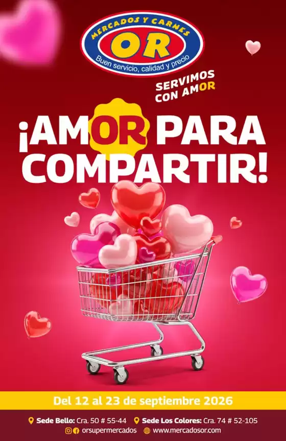 Catálogo Mercados OR | AmOR para compartir | 2026-09-14T00:00:00.000Z - 2026-09-23T00:00:00.000Z