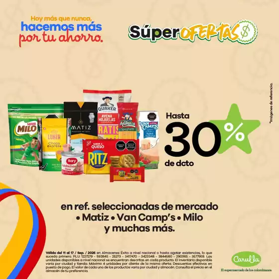 Catálogo Carulla | Descubre las Superofertas | 2026-09-14T00:00:00.000Z - 2026-09-17T00:00:00.000Z