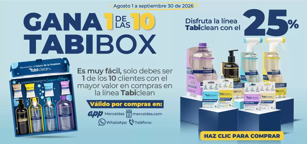 Catálogo Mercaldas | Ofertas para cazadores de gangas | 2026-08-01T00:00:00.000Z - 2026-09-30T00:00:00.000Z
