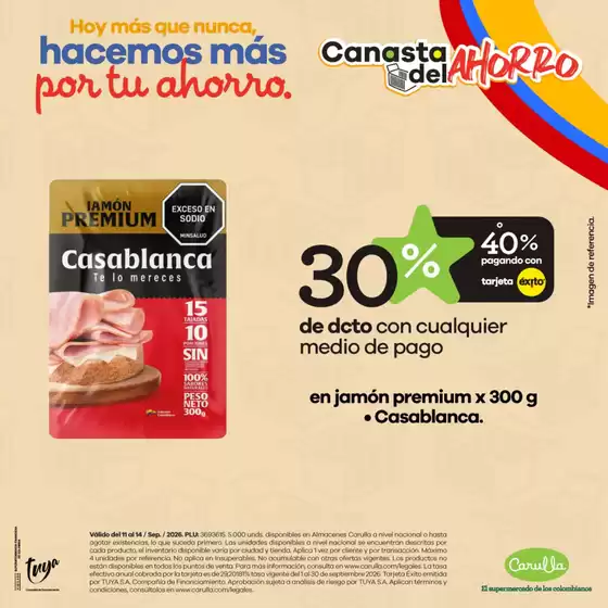 Catálogo Carulla | Día y disfruta más de cada compra | 2026-09-14T00:00:00.000Z - 2026-09-14T00:00:00.000Z