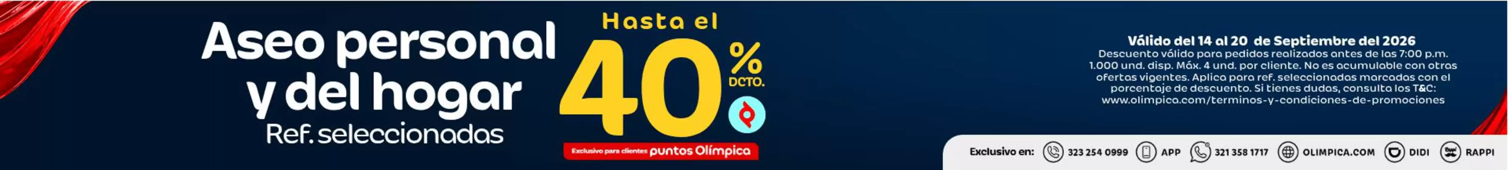 Catálogo Olímpica | Nuestras mejores gangas | 2026-09-14T00:00:00.000Z - 2026-09-20T00:00:00.000Z