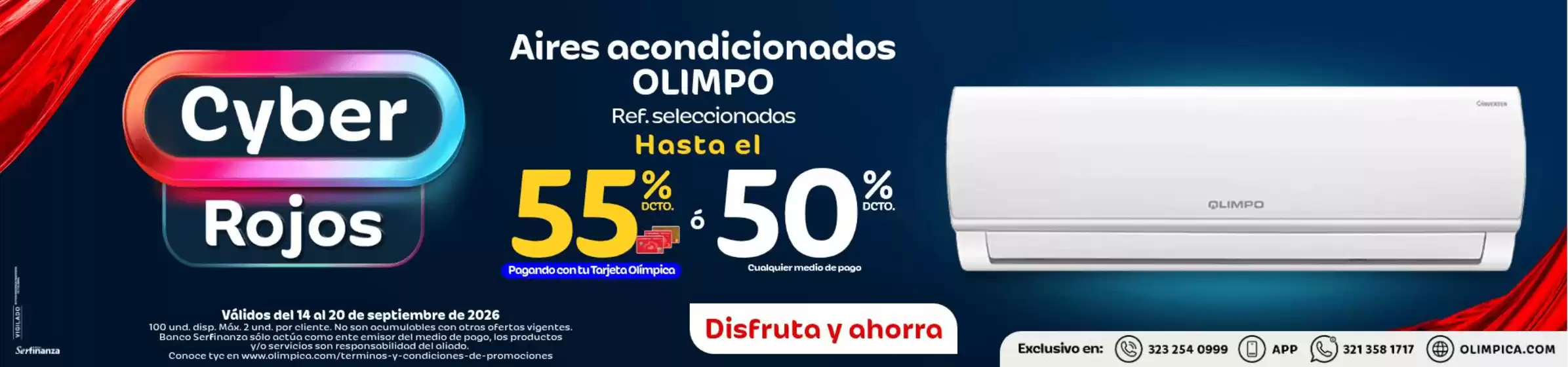 Catálogo Olímpica en Coveñas | Excelente oferta para todos los clientes | 2026-09-14T00:00:00.000Z - 2026-09-20T00:00:00.000Z