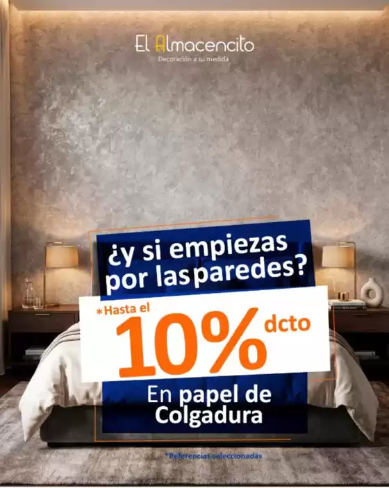 Catálogo El almacencito | 10% DCTO en papel de colgadura | 2026-09-14T00:00:00.000Z - 2026-09-20T00:00:00.000Z