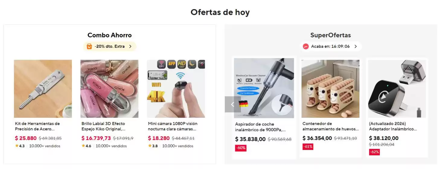 Catálogo Ali Express | Ofertas de hoy | 2026-09-14T00:00:00.000Z - 2026-09-14T00:00:00.000Z