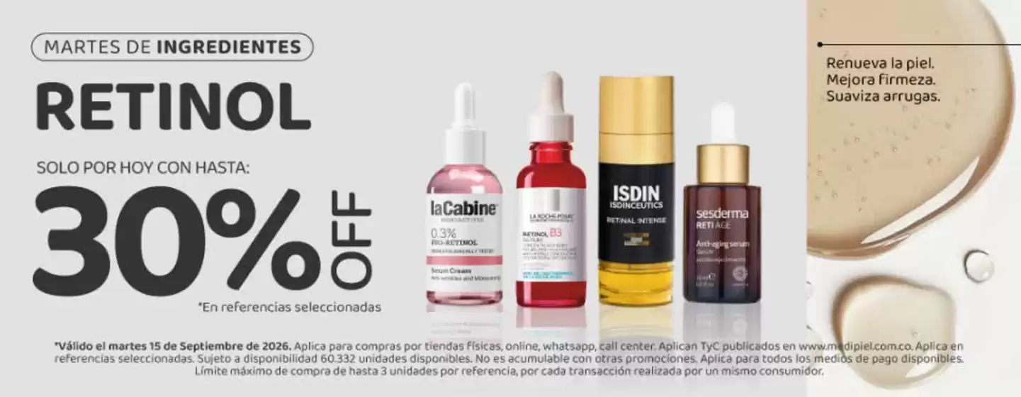 Catálogo MediPiel | Disfruta de descuentos | 2026-09-15T00:00:00.000Z - 2026-09-16T00:00:00.000Z