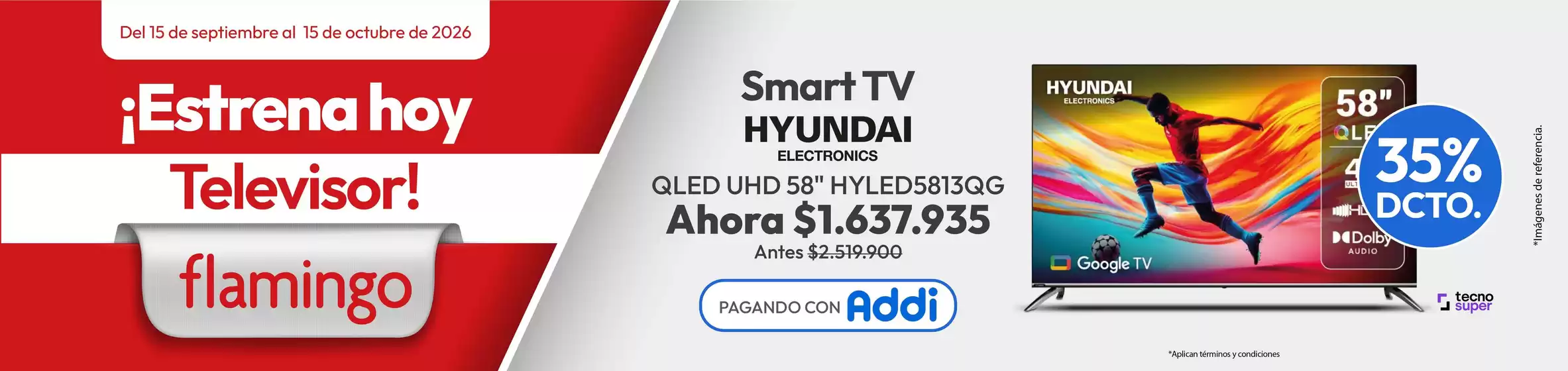 Catálogo Flamingo en Envigado | Ahorra ahora con nuestras ofertas | 2026-09-15T00:00:00.000Z - 2026-10-15T00:00:00.000Z