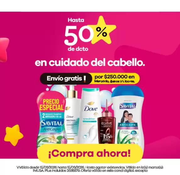 Catálogo Éxito | Promociones actuales | 2026-09-15T00:00:00.000Z - 2026-09-15T00:00:00.000Z