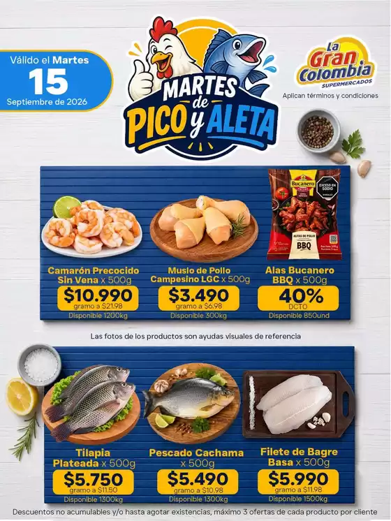 Catálogo La Gran Colombia en Simijaca | Promociones actuales | 2026-09-15T00:00:00.000Z - 2026-09-15T00:00:00.000Z
