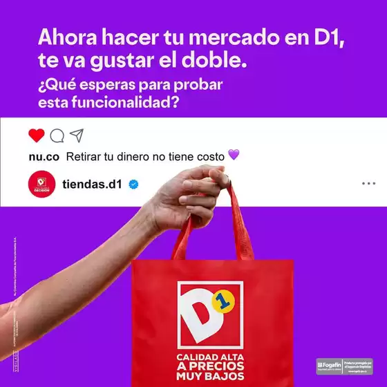 Catálogo Tiendas D1 | Ofertas especiales para ti | 2026-09-15T00:00:00.000Z - 2026-09-29T00:00:00.000Z
