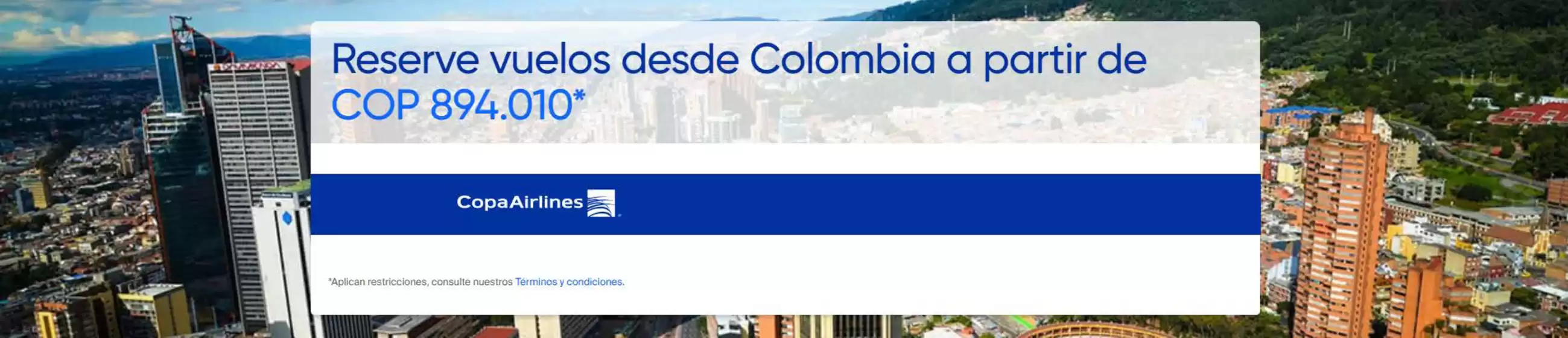 Catálogo Copa Airlines | Precios Especiales | 2026-09-15T00:00:00.000Z - 2026-09-17T00:00:00.000Z