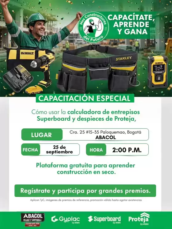 Catálogo ABACOL | Capacitación Especial | 2026-09-16T00:00:00.000Z - 2026-09-25T00:00:00.000Z
