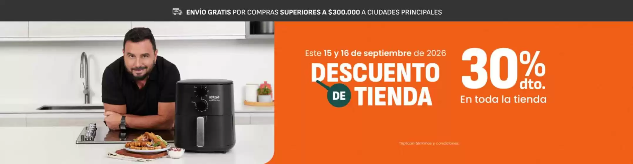 Catálogo Imusa | Descuento de tienda 30% OFF | 2026-09-16T00:00:00.000Z - 2026-09-16T00:00:00.000Z