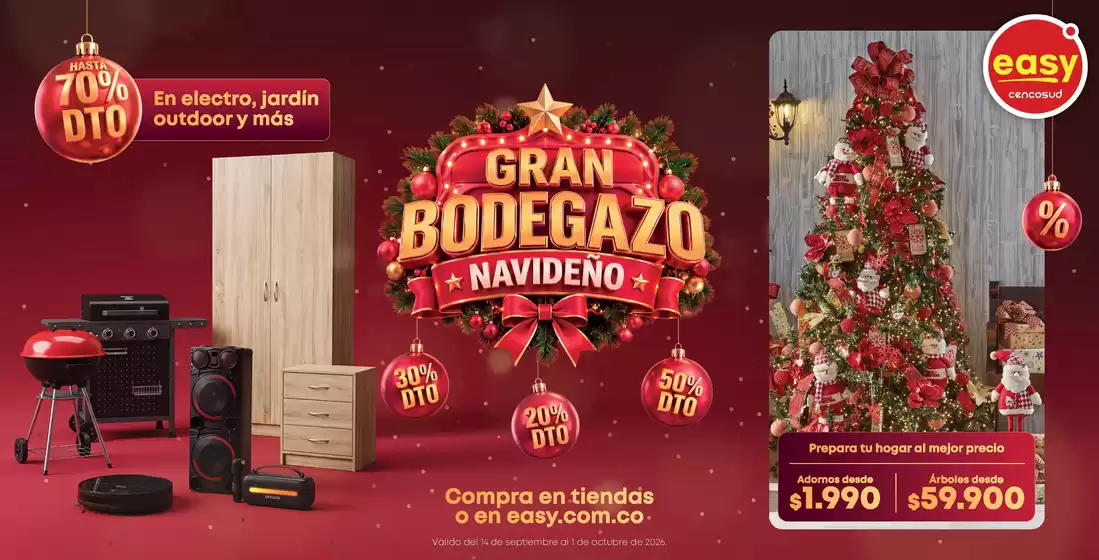 Catálogo Easy en Circasia | EASY BODEGAZO NAVIDEÑO | 2026-09-14T00:00:00.000Z - 2026-09-30T00:00:00.000Z