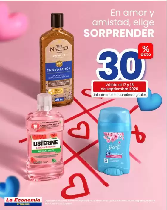 Catálogo Droguería la Economía | Ofertas exclusivas para nuestros clientes | 2026-09-17T00:00:00.000Z - 2026-09-18T00:00:00.000Z