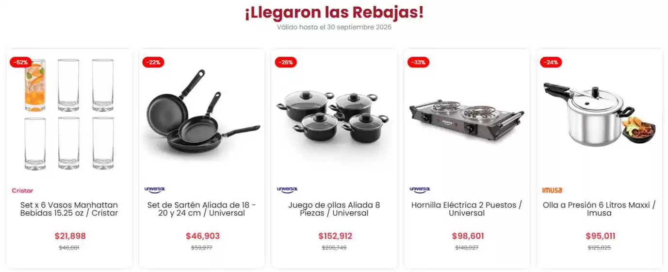 Catálogo Almacenes La 13 | Llegaron las Rebajas | 2026-09-16T00:00:00.000Z - 2026-09-30T00:00:00.000Z