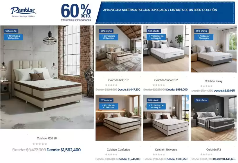 Catálogo Rambler en Medellín | Ofertas 60% DTO | 2026-09-16T00:00:00.000Z - 2026-09-30T00:00:00.000Z