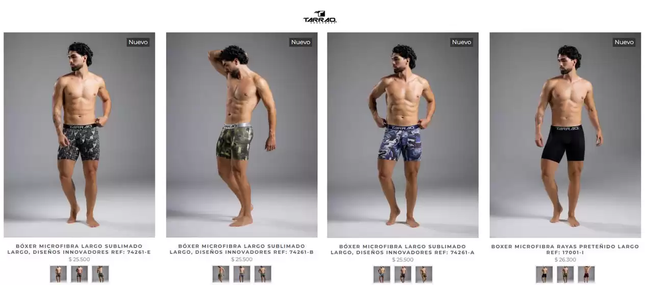 Catálogo Tarra'o Underwear | Precios Especiales | 2026-09-17T00:00:00.000Z - 2026-09-30T00:00:00.000Z
