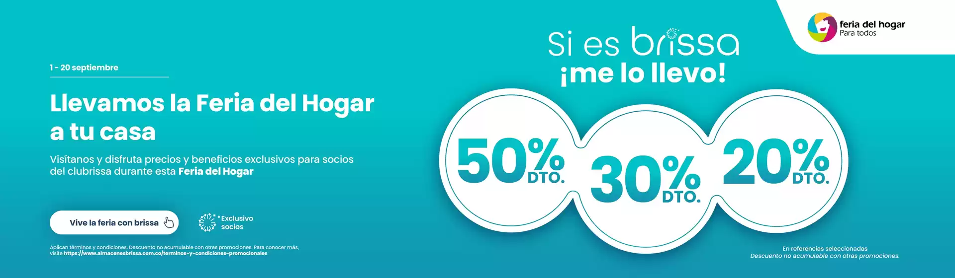 Catálogo Brissa en Tocancipá | Ofertas Brissa | 2026-09-01T00:00:00.000Z - 2026-09-20T00:00:00.000Z